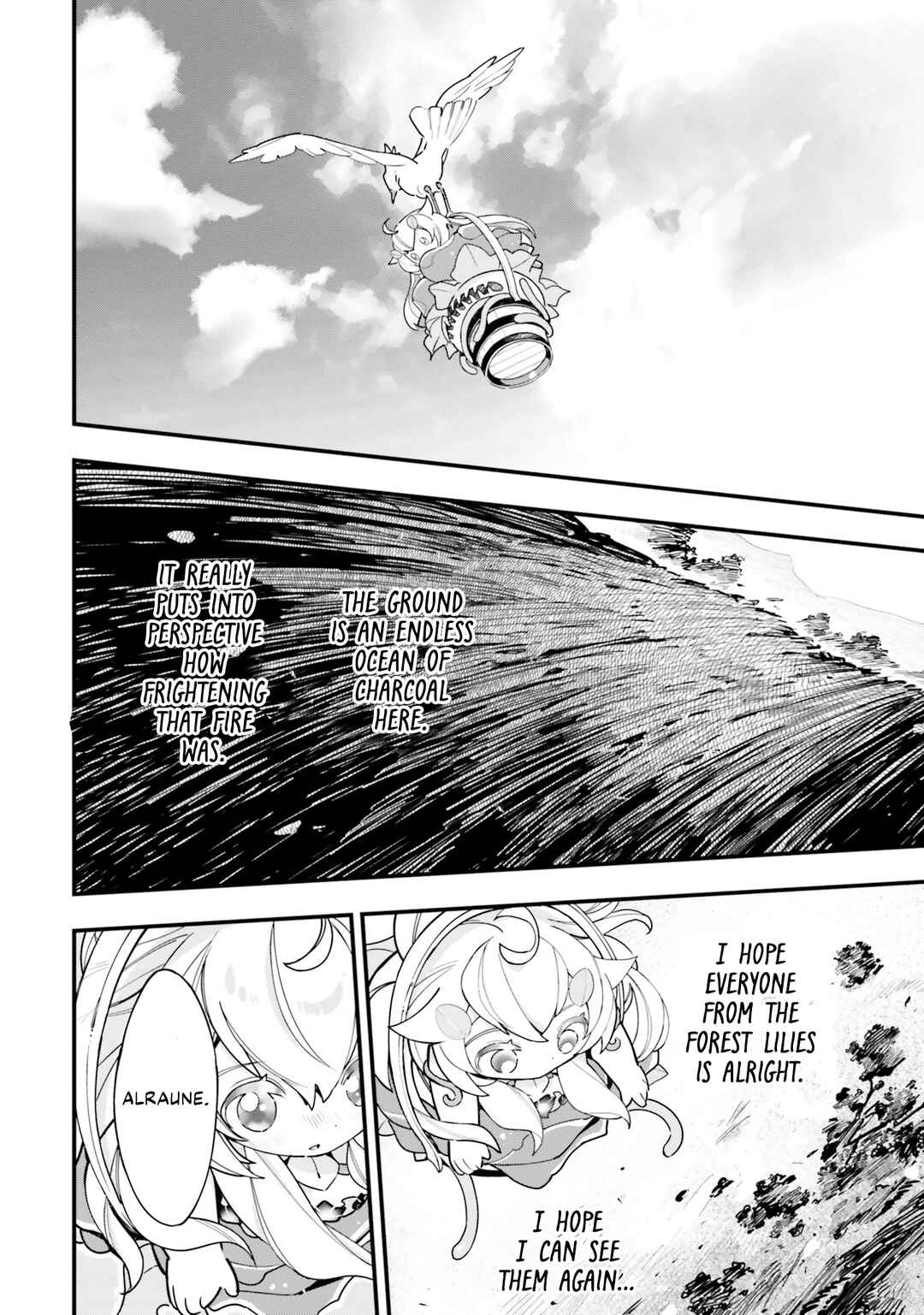 Shokubutsu Monster Musume Nikki: Seijo datta Watashi ga Uragirareta Hate ni Alraune ni Tensei Shite Shimatta node, kore kara wa Kougousei o Shinagara Shizuka ni Shokubutsu Life o Sugoshimasu Chapter 15 - Page 31