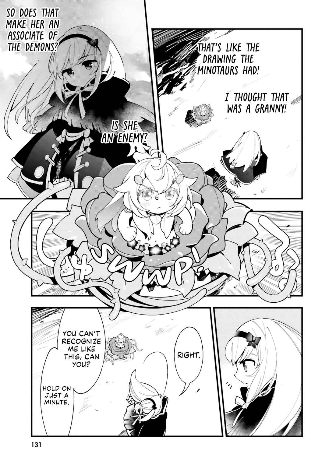 Shokubutsu Monster Musume Nikki: Seijo datta Watashi ga Uragirareta Hate ni Alraune ni Tensei Shite Shimatta node, kore kara wa Kougousei o Shinagara Shizuka ni Shokubutsu Life o Sugoshimasu Chapter 15 - Page 4