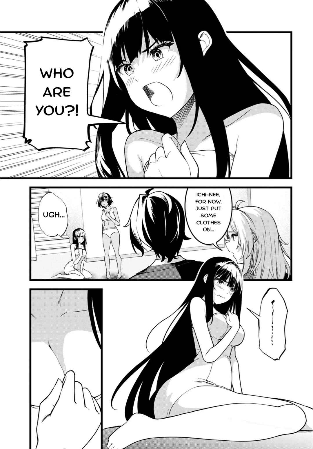 Tensai Bishoujo Sanshimai wa Isourou ni Dake Choro Kawaii Chapter 2 - Page 1