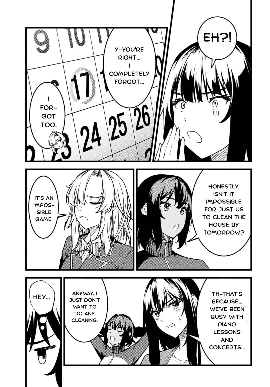 Tensai Bishoujo Sanshimai wa Isourou ni Dake Choro Kawaii Chapter 2 - Page 11