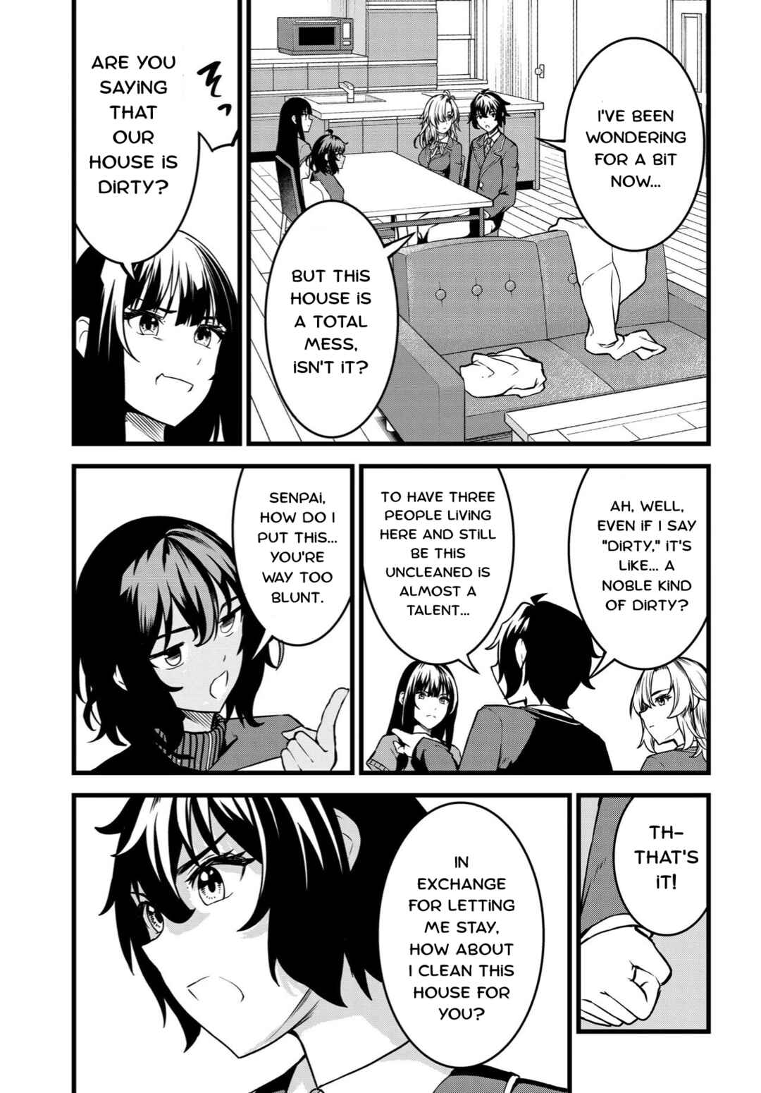Tensai Bishoujo Sanshimai wa Isourou ni Dake Choro Kawaii Chapter 2 - Page 9