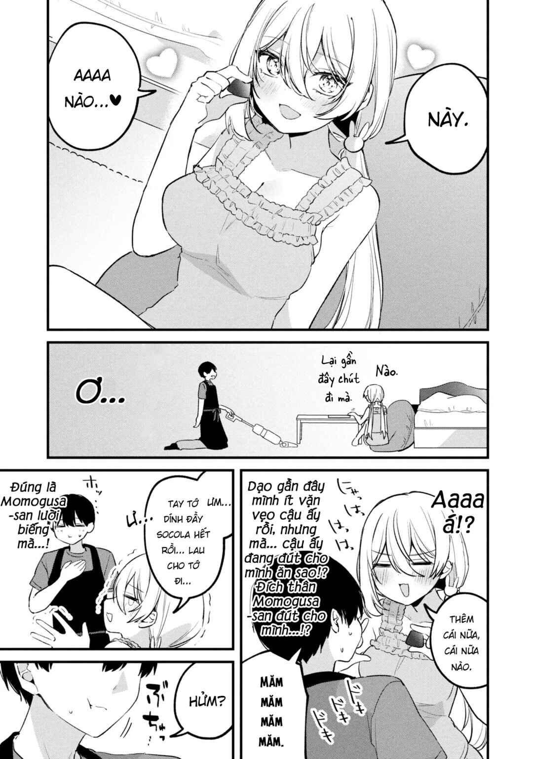 Momogusa-san ga Monogusa Sugiru!! Chapter 19 - Page 4