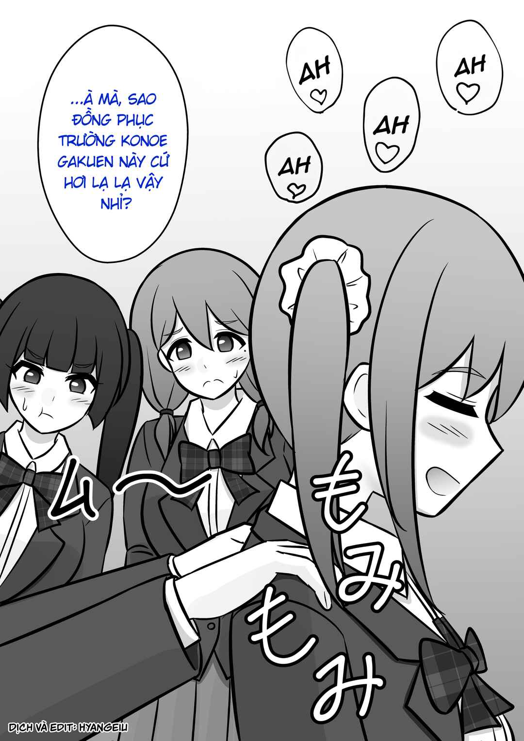 Danjo-hi 1:39 no Heikou Sekai wa Omoi no Hoka Futsuu Chapter 72 - Page 1