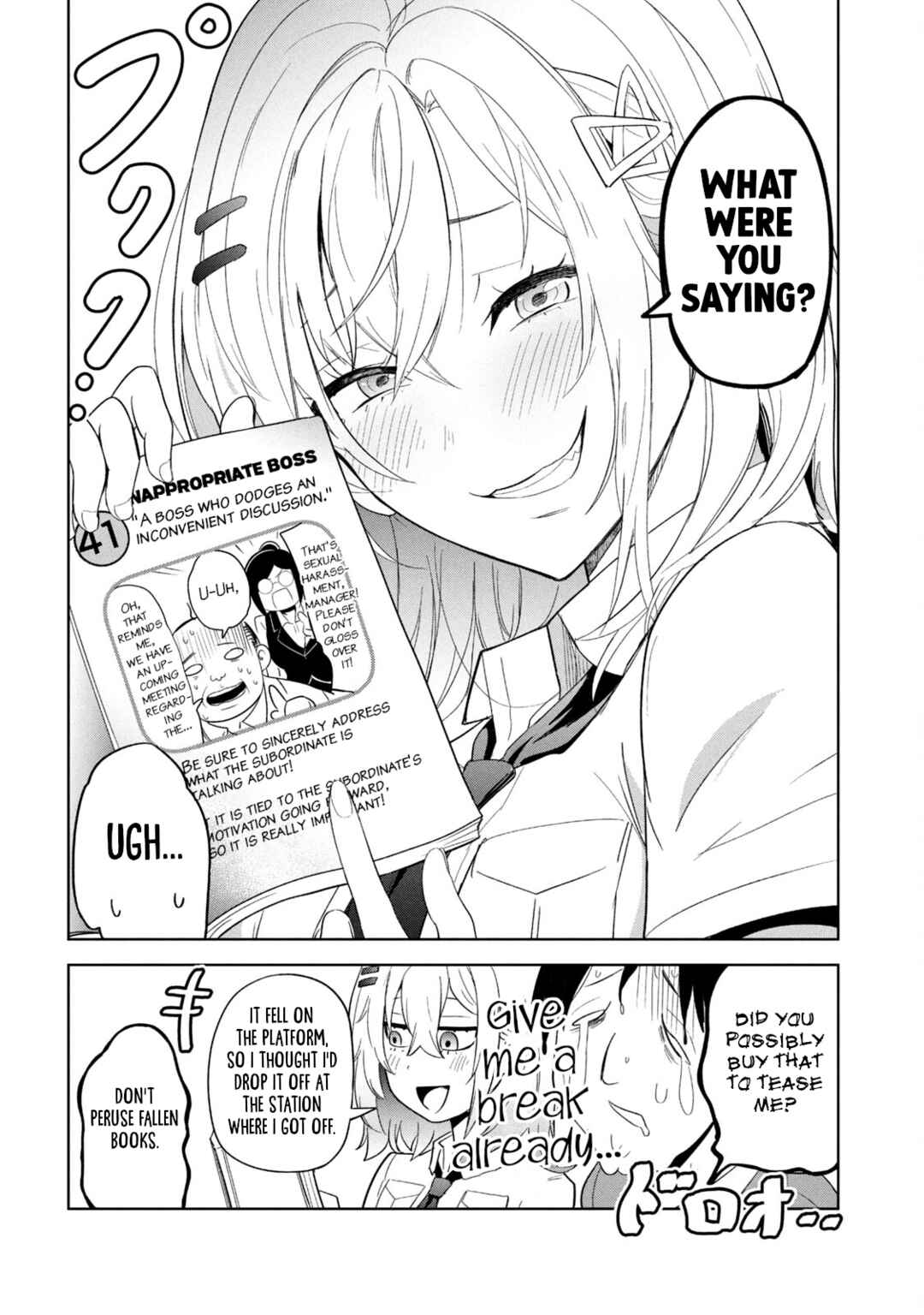 Asa no Tsuukin Densha de, Yatara to Hanashikakete Kuru Joshikousei. Chapter 4 - Page 10