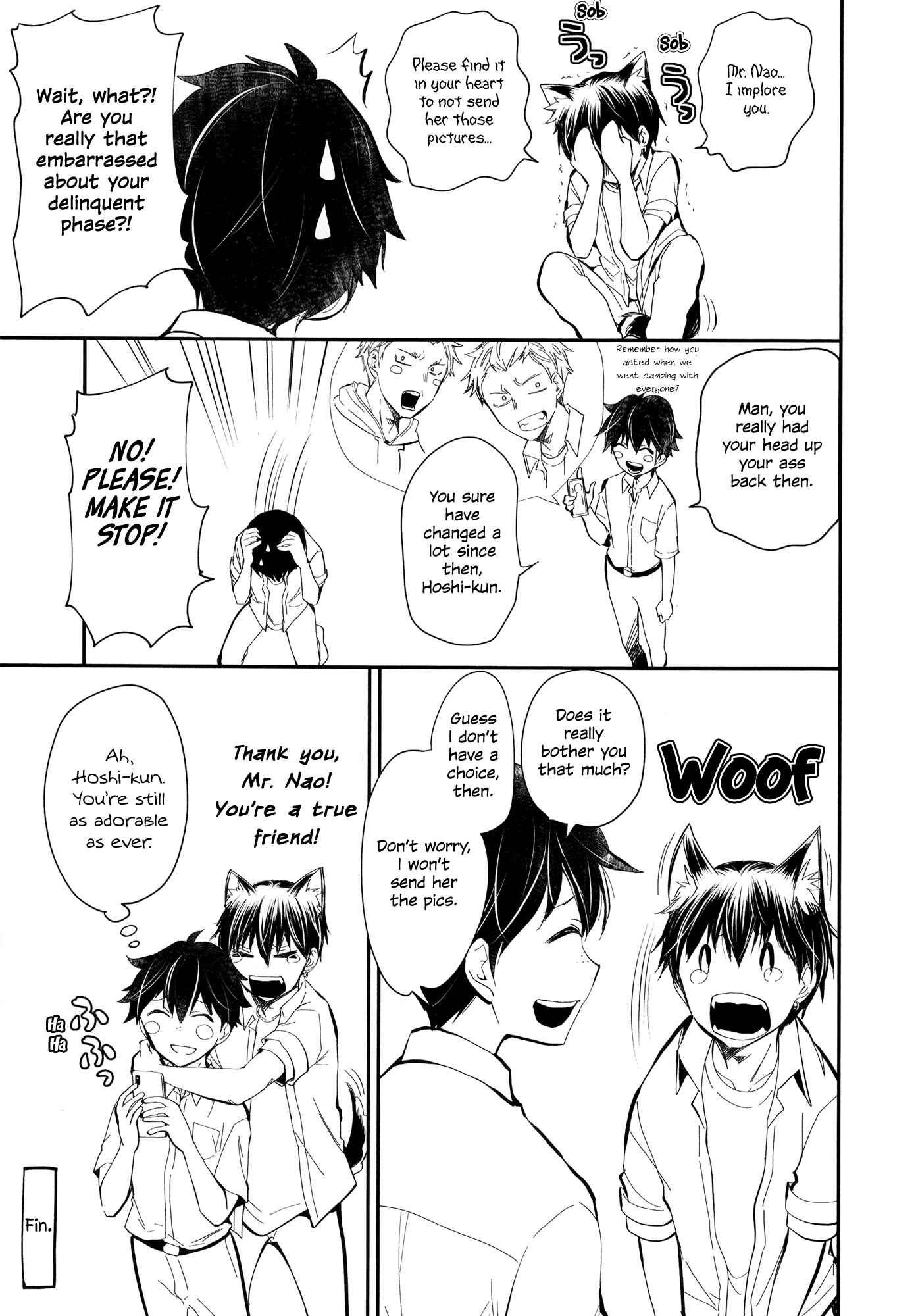 Shingeki no Eroko-san: Hen na Oneesan wa Danshi Kousei to Nakayoku Naritai Chapter 18.5 - Page 13