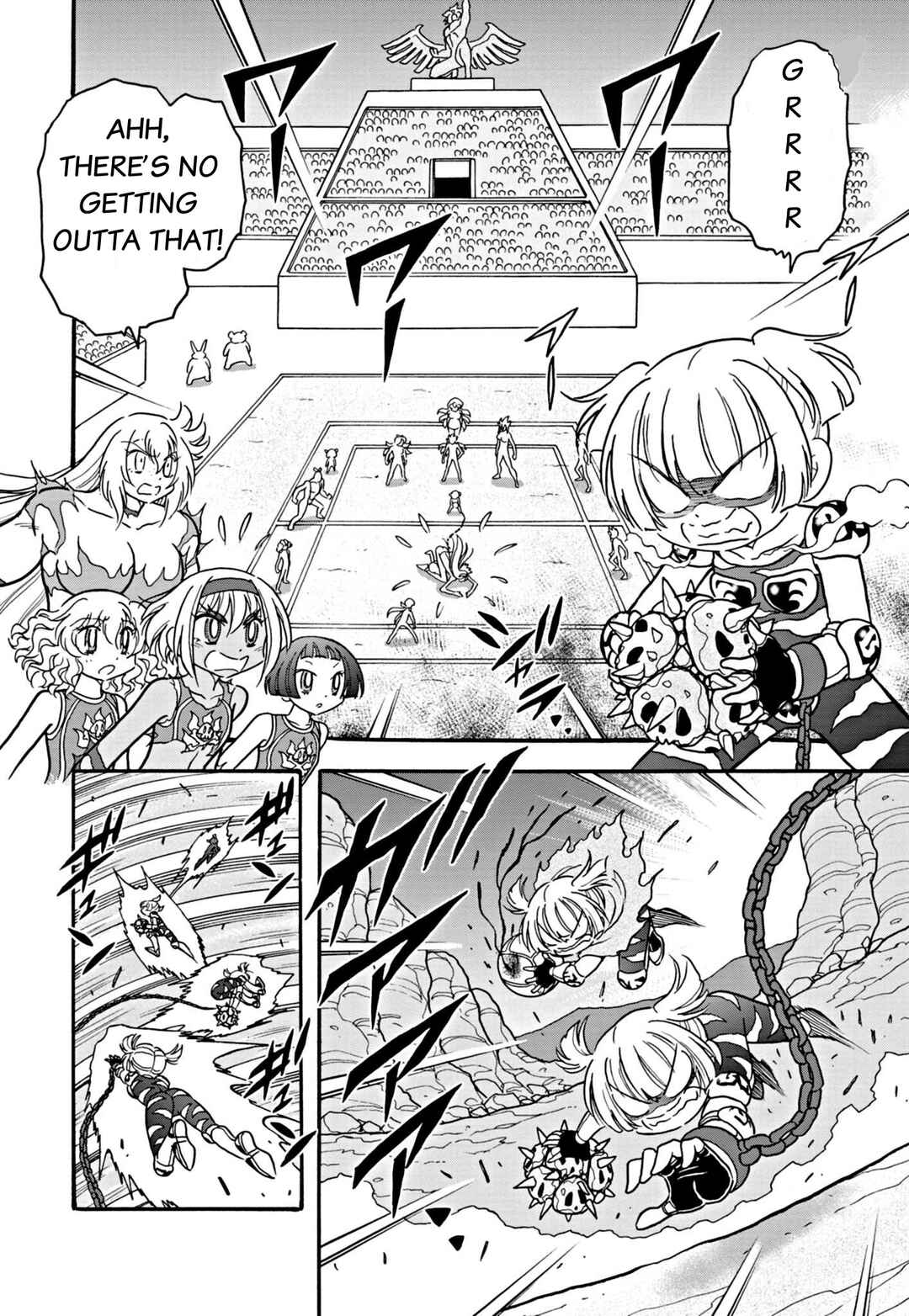 Flaming Fightball Girl Dodge Danko Chapter 40 - Page 2