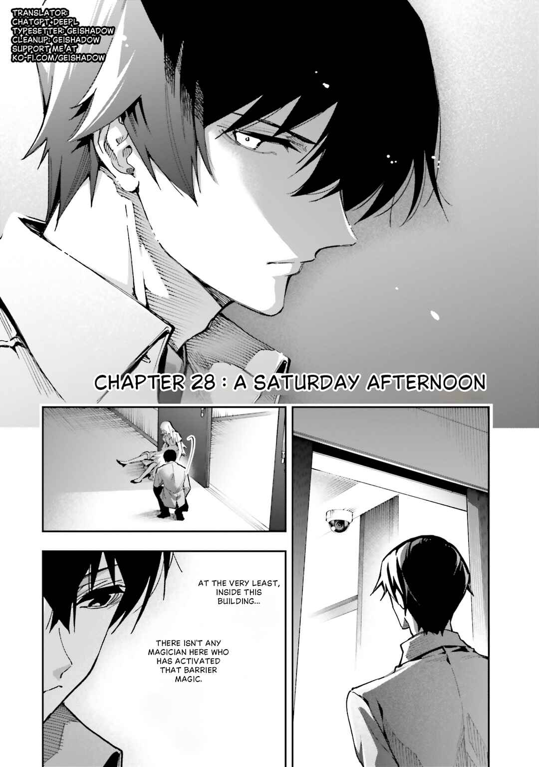 Mahouka Koukou no Rettousei: Douran no Joshou-hen Chapter 28 - Page 2