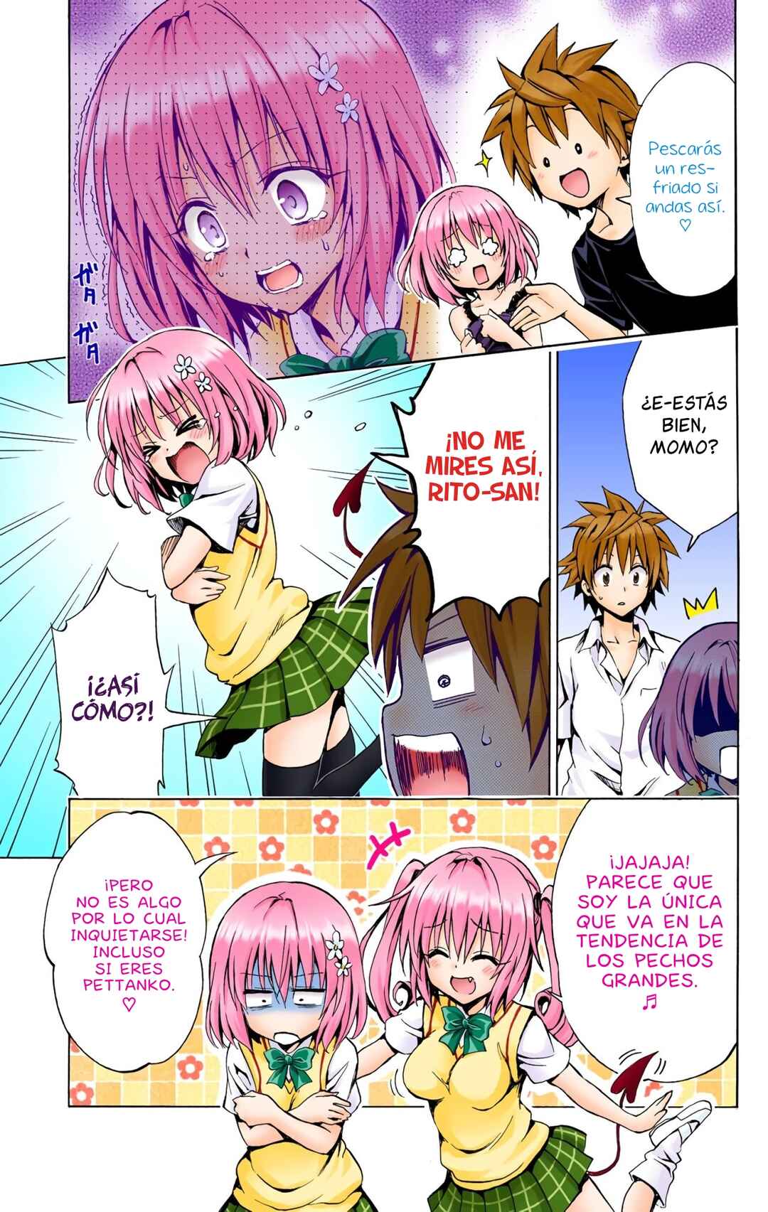 To Love Ru Darkness (Official Colored) Chapter 10 - Page 10