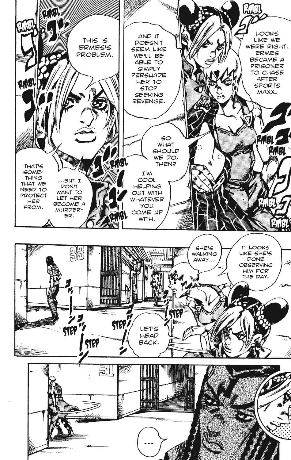 JoJo no Kimyou na Bouken: Part 6 - Stone Ocean Chapter 52 - Page 7