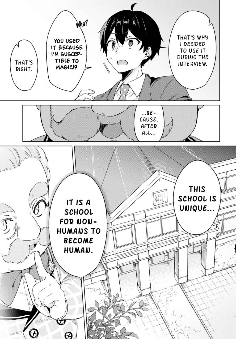 Jingai Kyoushitsu no Ningengirai Kyoushi - Hitoma-sensei, Watashi-tachi ni Ningen wo Oshiete Kuremasu ka......? Chapter 1 - Page 19