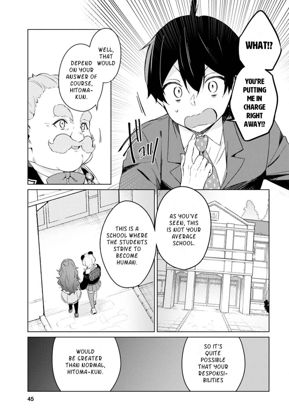 Jingai Kyoushitsu no Ningengirai Kyoushi - Hitoma-sensei, Watashi-tachi ni Ningen wo Oshiete Kuremasu ka......? Chapter 1 - Page 25