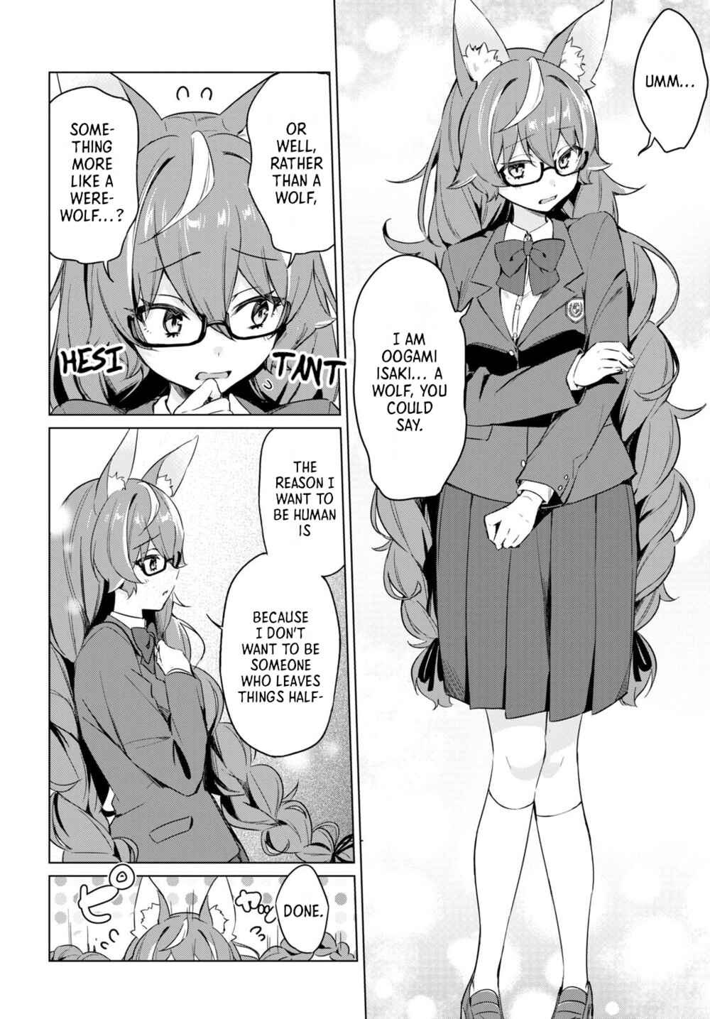 Jingai Kyoushitsu no Ningengirai Kyoushi - Hitoma-sensei, Watashi-tachi ni Ningen wo Oshiete Kuremasu ka......? Chapter 1 - Page 45