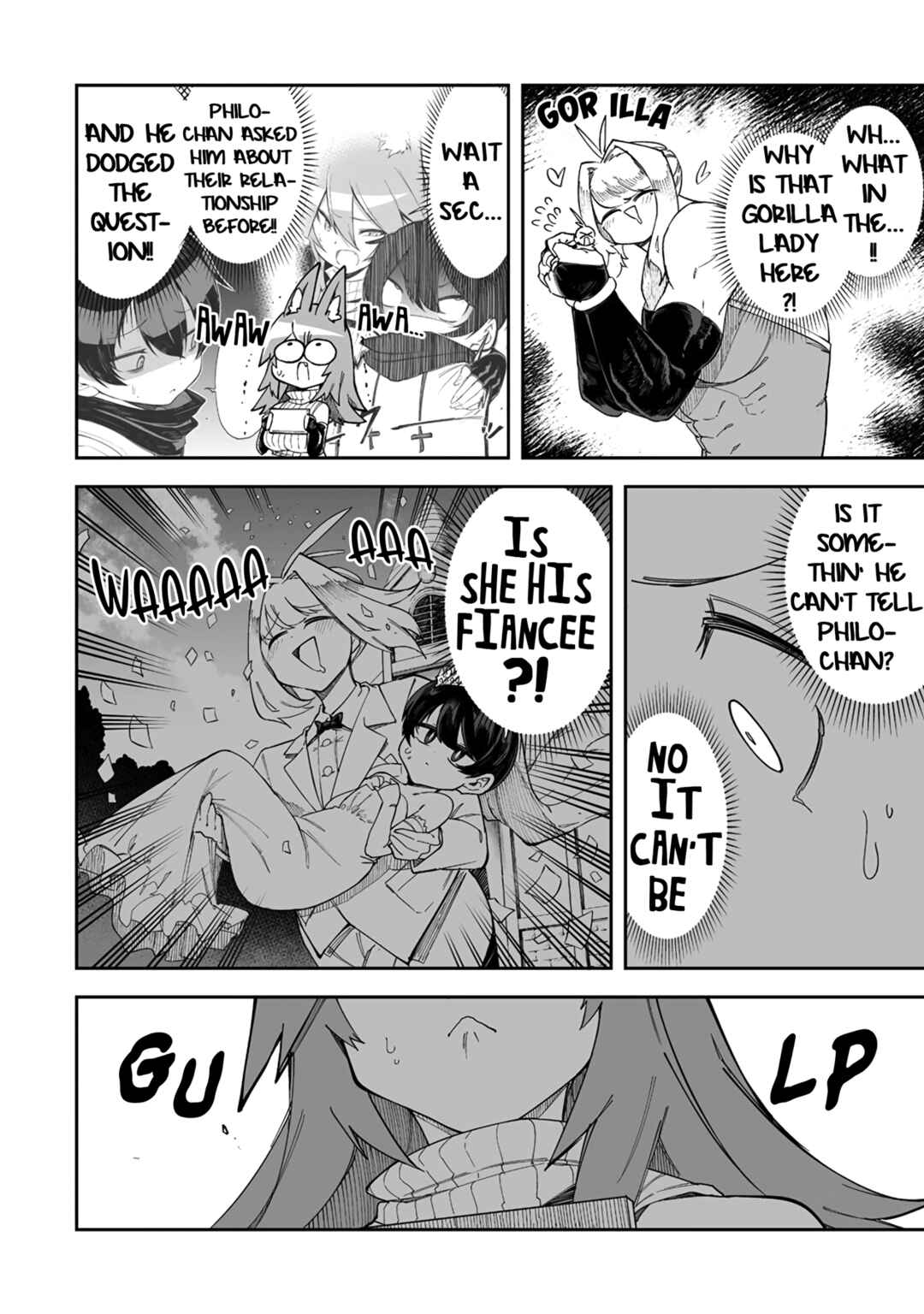 Shiboritoranaide, Onna Shounin-san!! Chapter 36.1 - Page 10
