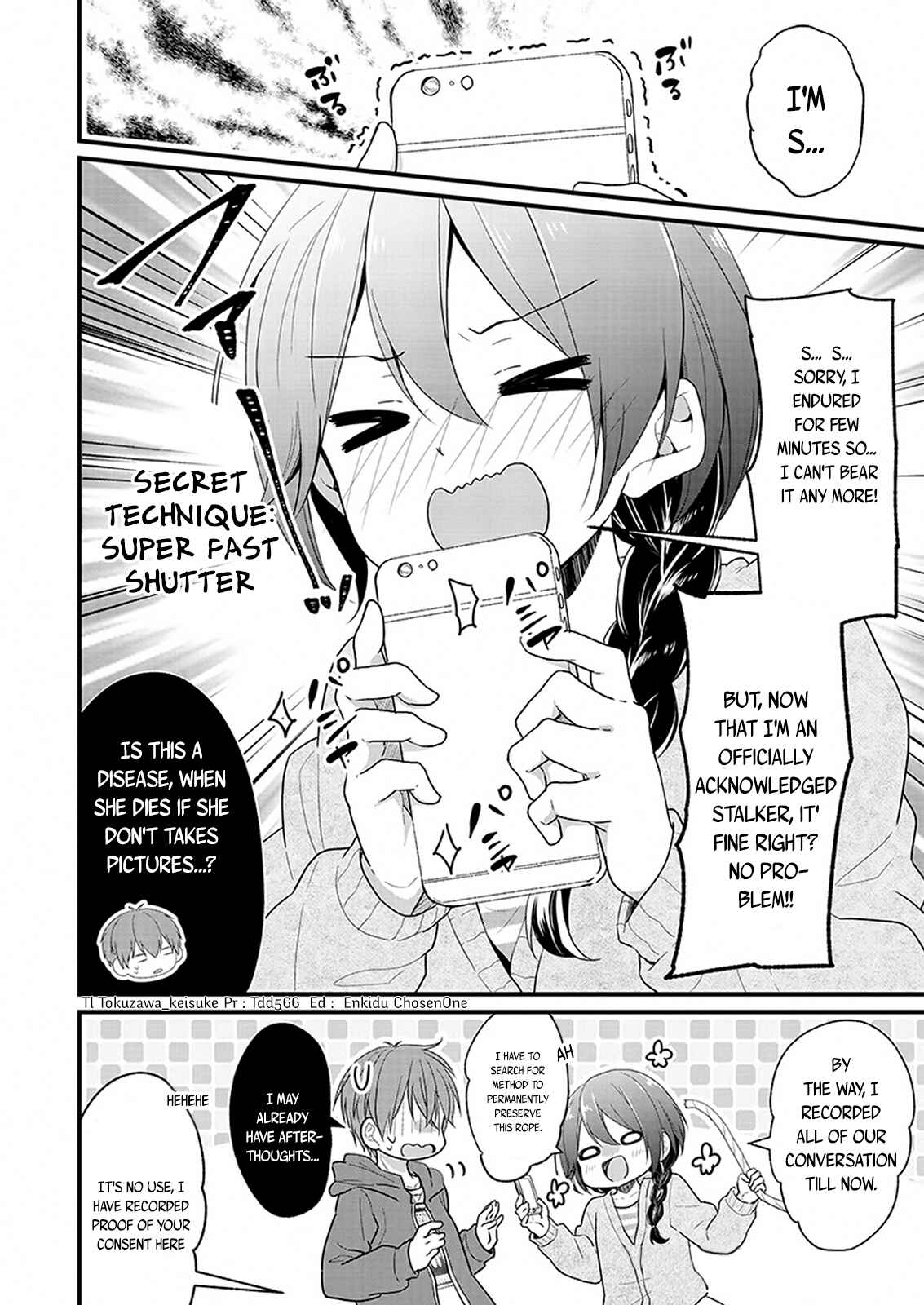 Oshi ga Kounin Stalker ni Narimashita Chapter 1.2 - Page 19