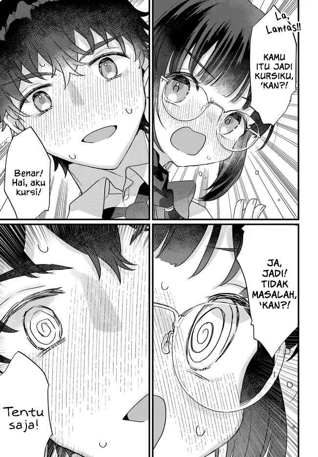 Chiisakute Kawaii Bungeibu no Chiteki na Senpai o, Hiza no Ue ni Nosetara Mainichi Suwattekuru you ni natta Chapter 2.1 - Page 15