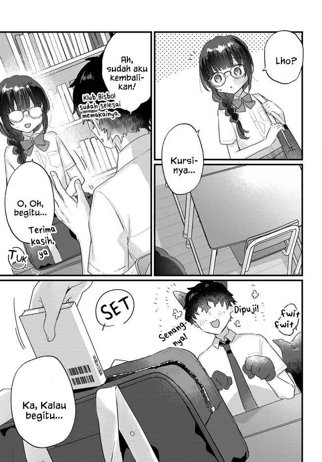 Chiisakute Kawaii Bungeibu no Chiteki na Senpai o, Hiza no Ue ni Nosetara Mainichi Suwattekuru you ni natta Chapter 2.1 - Page 7