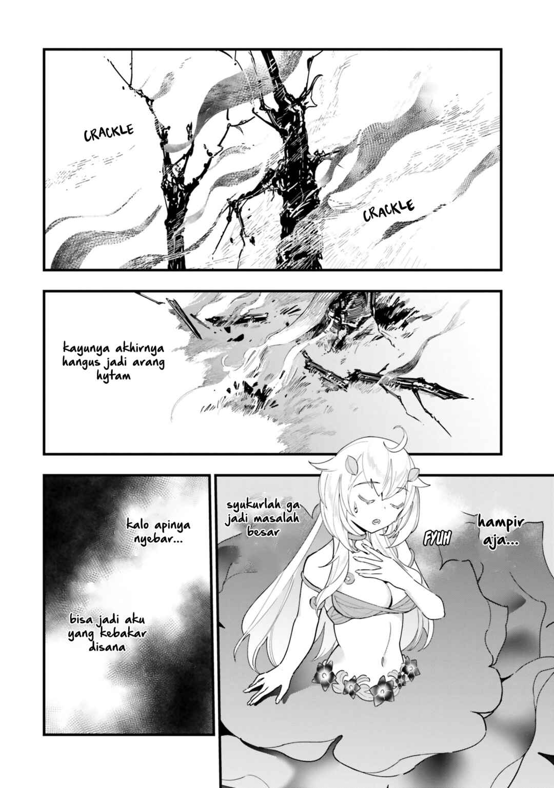 Shokubutsu Monster Musume Nikki: Seijo datta Watashi ga Uragirareta Hate ni Alraune ni Tensei Shite Shimatta node, kore kara wa Kougousei o Shinagara Shizuka ni Shokubutsu Life o Sugoshimasu Chapter 12 - Page 9