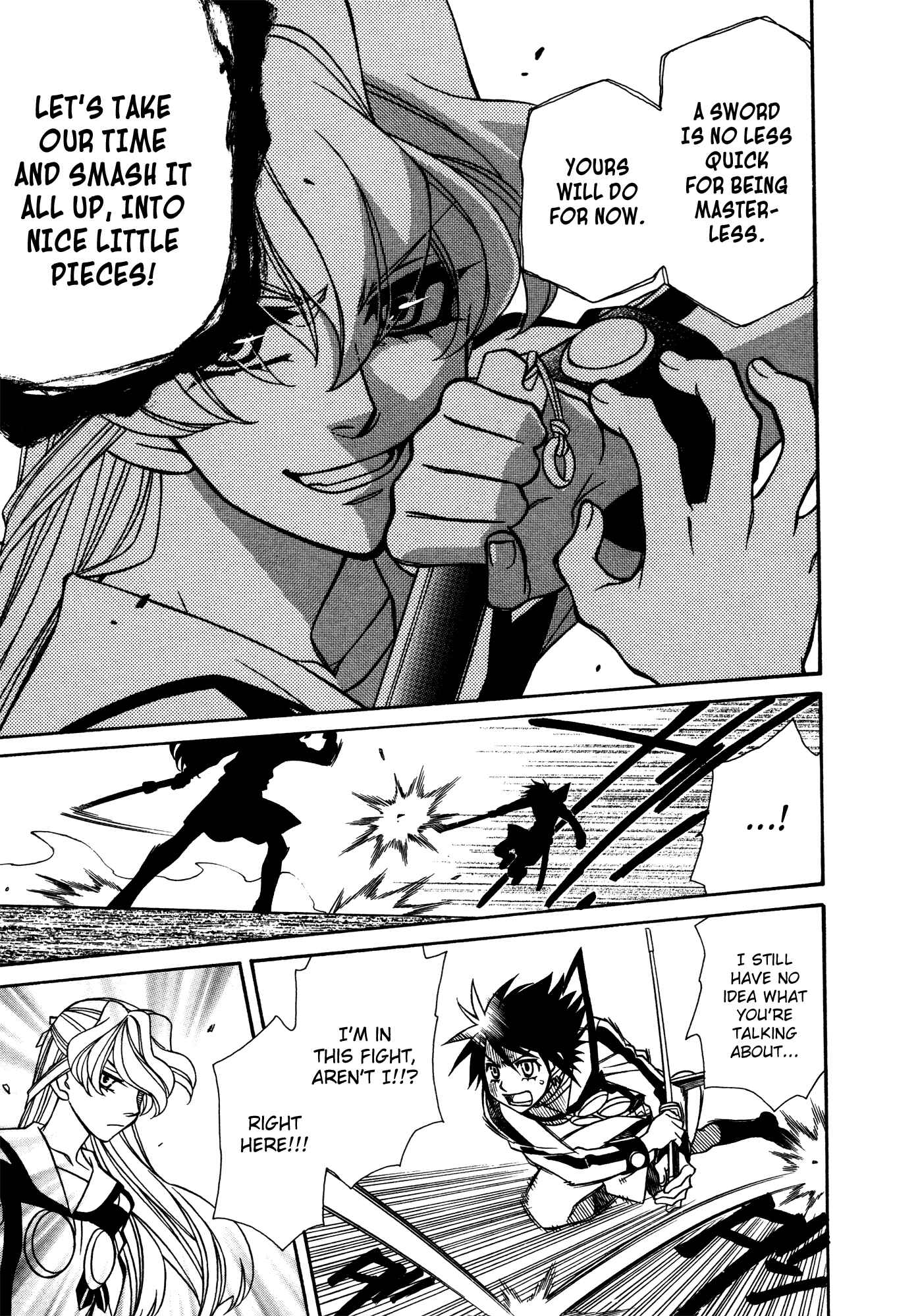 Hayate x Blade Chapter 77 - Page 22