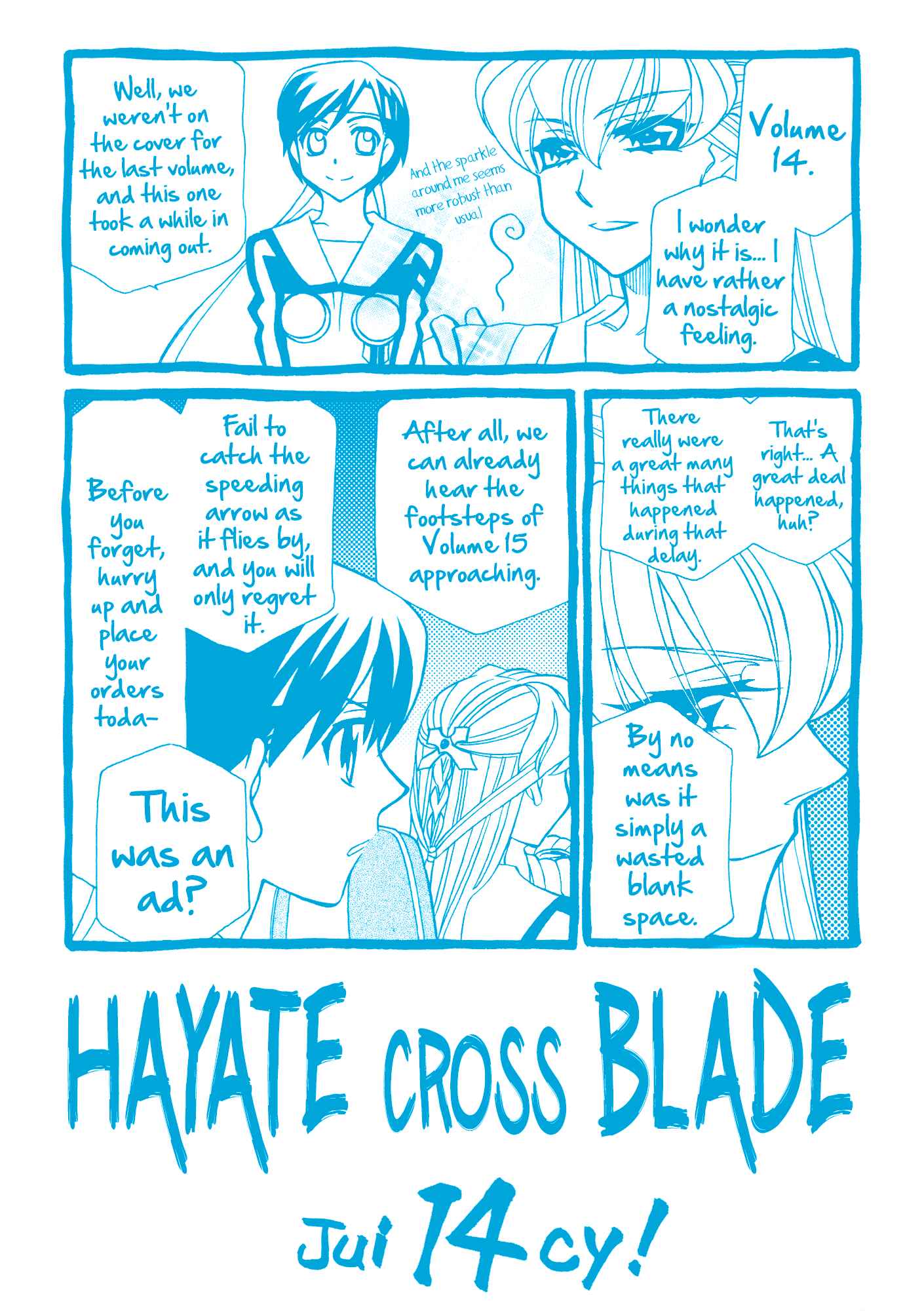 Hayate x Blade Chapter 77 - Page 3