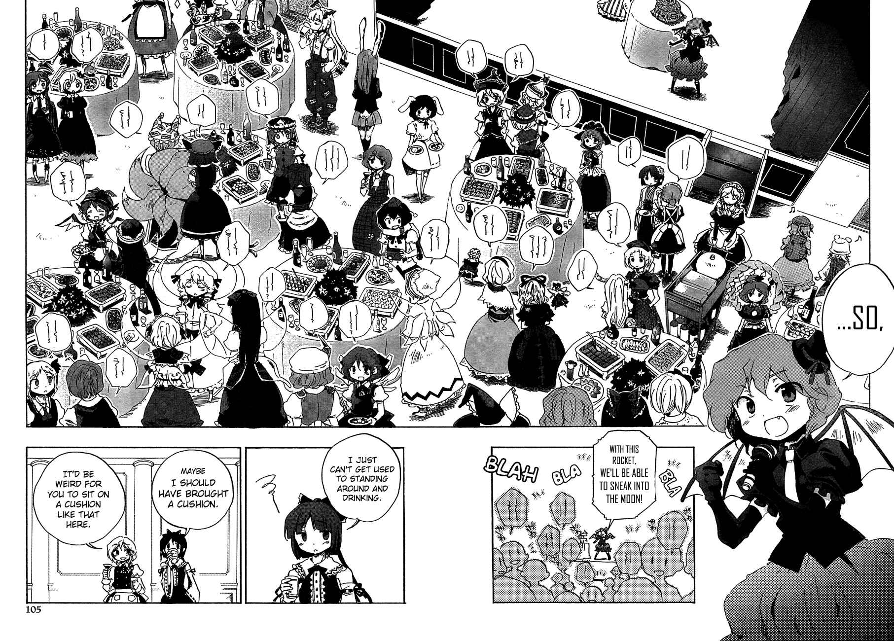 Touhou Bougetsushou ~ Silent Sinner in Blue. Chapter 9 - Page 12