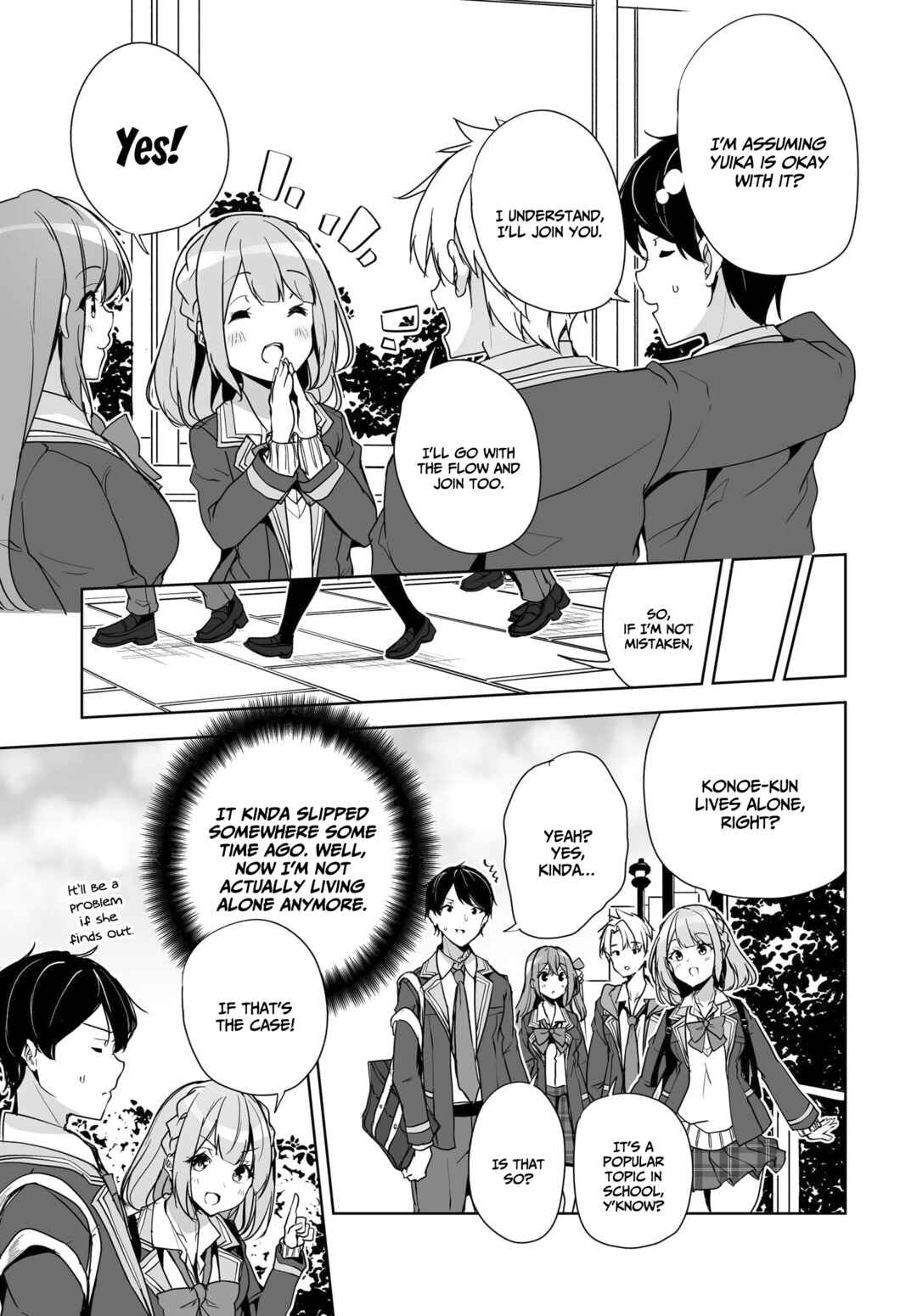 Danshi dato Omotteita Osananajimi tono Shinkon Seikatsu ga Umaku Ikisugiru Ken ni Tsuite Chapter 3 - Page 34