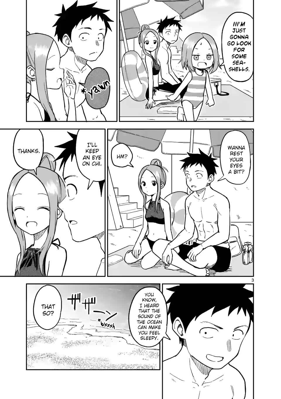 Karakai Jouzu no (Moto) Takagi-san Chapter 150 - Page 3
