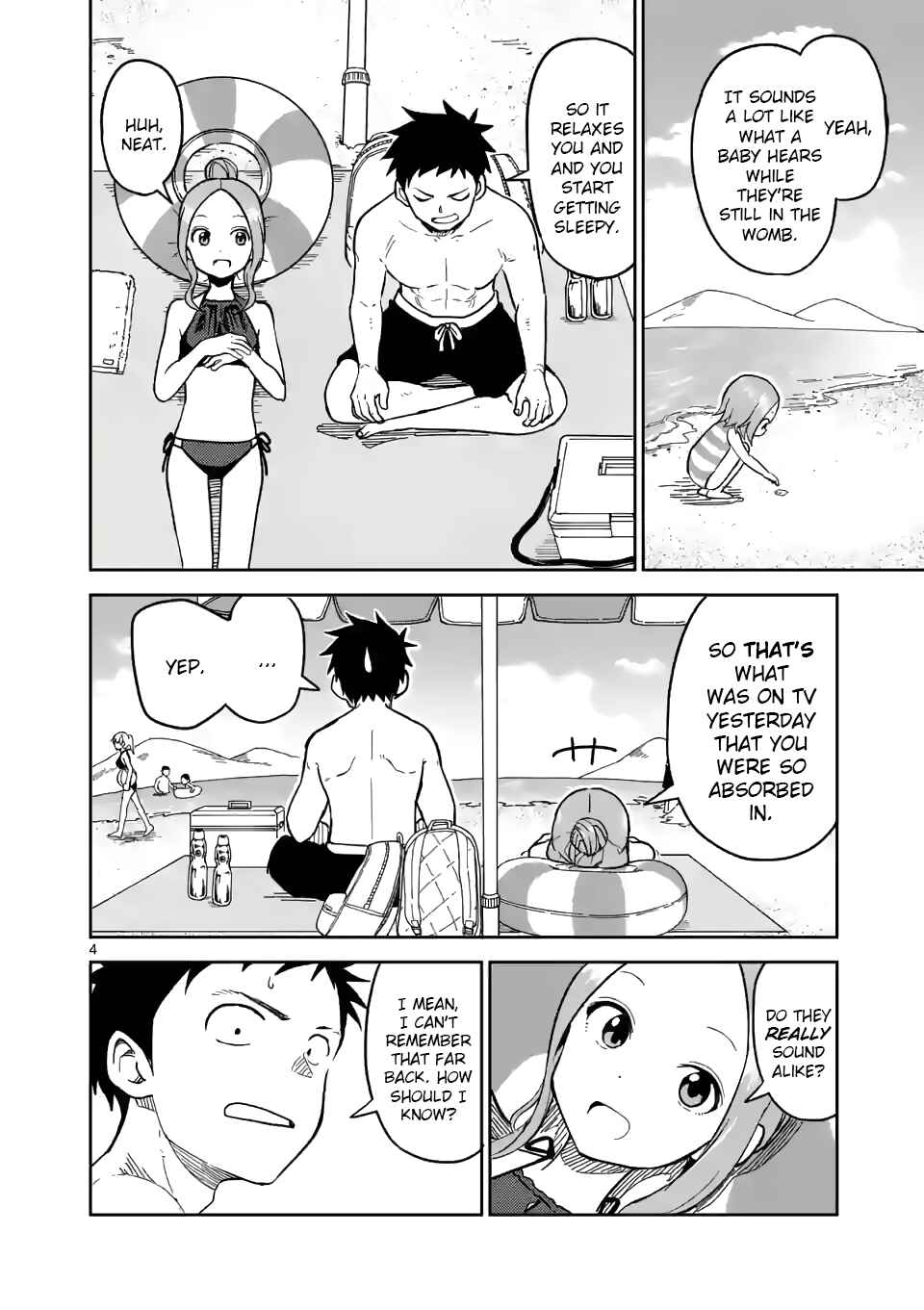 Karakai Jouzu no (Moto) Takagi-san Chapter 150 - Page 4
