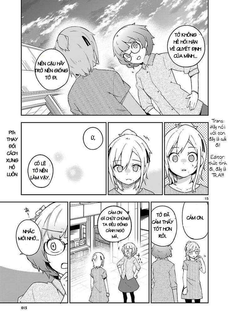 Ookami Shounen wa Kyou mo Uso wo Kasaneru Chapter 20 - Page 16