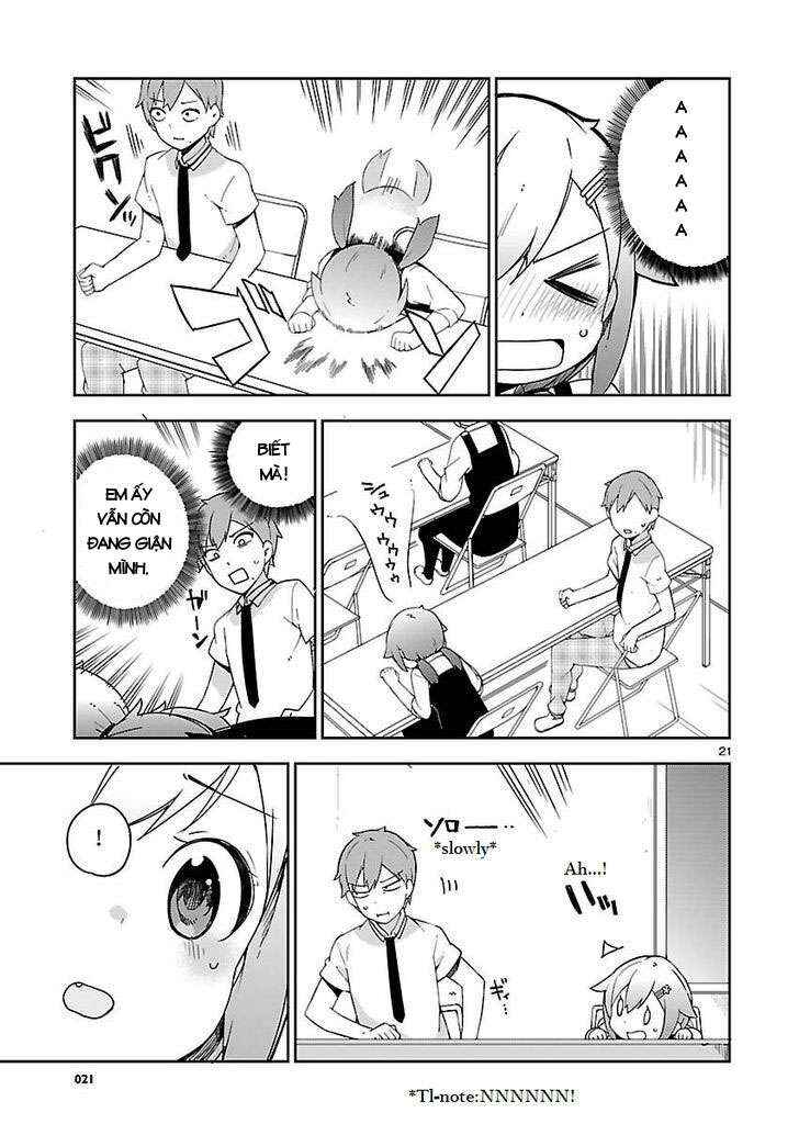 Ookami Shounen wa Kyou mo Uso wo Kasaneru Chapter 20 - Page 22