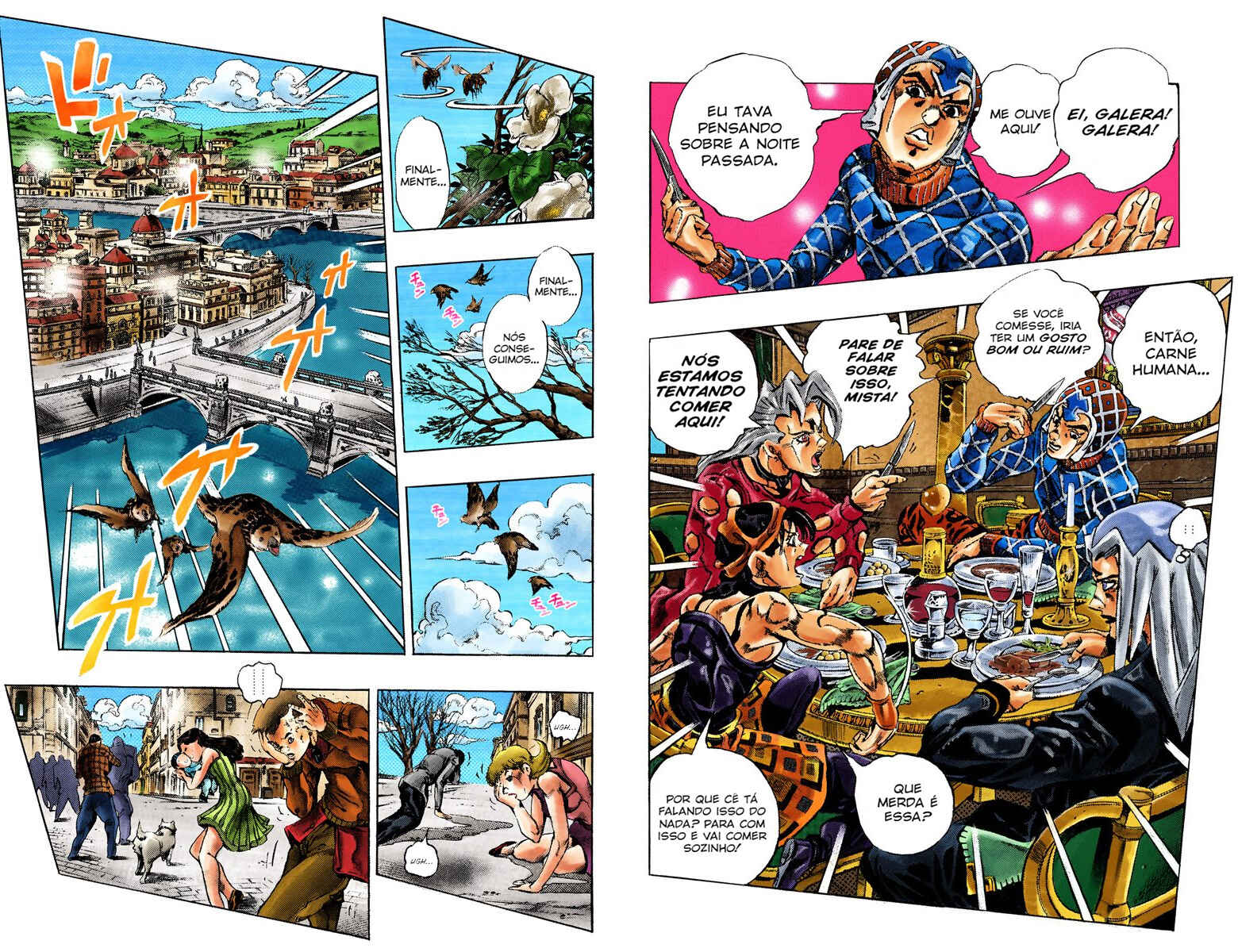 JoJo no Kimyou na Bouken: Part 5 - Ougon no Kaze Color-ban Chapter 150 - Page 2