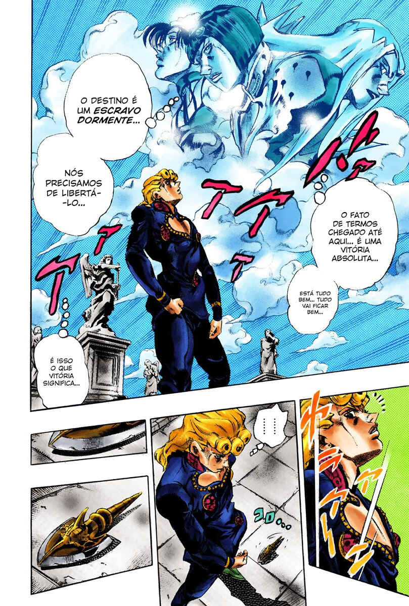 JoJo no Kimyou na Bouken: Part 5 - Ougon no Kaze Color-ban Chapter 150 - Page 4