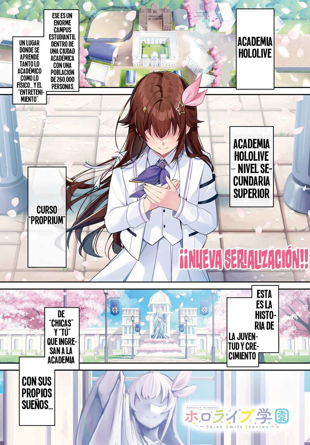 Hololive Gakuen ～Shiny Smily Stories～ Chapter 1 - Page 2