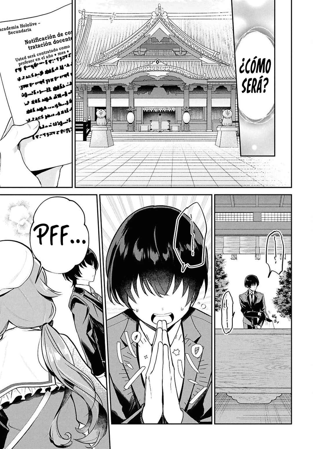 Hololive Gakuen ～Shiny Smily Stories～ Chapter 1 - Page 8