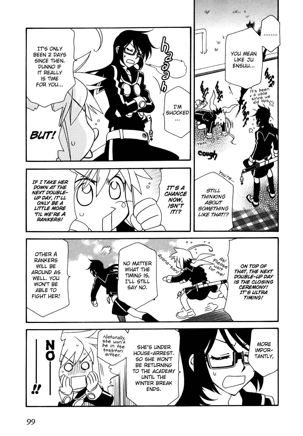 Hayate x Blade Chapter 40 - Page 12