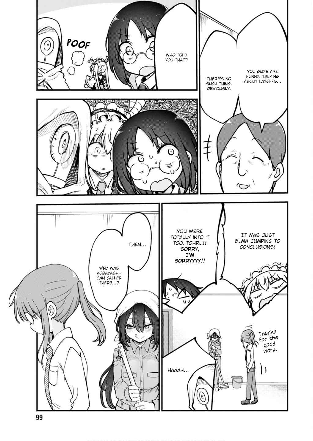 Kobayashi-san Chi no Maid Dragon Chapter 161 - Page 13