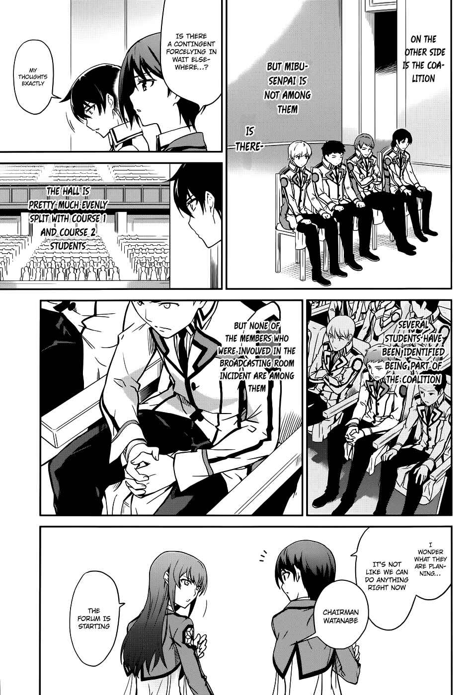 Mahouka Koukou no Rettousei - Nyuugaku-hen Chapter 16 - Page 16