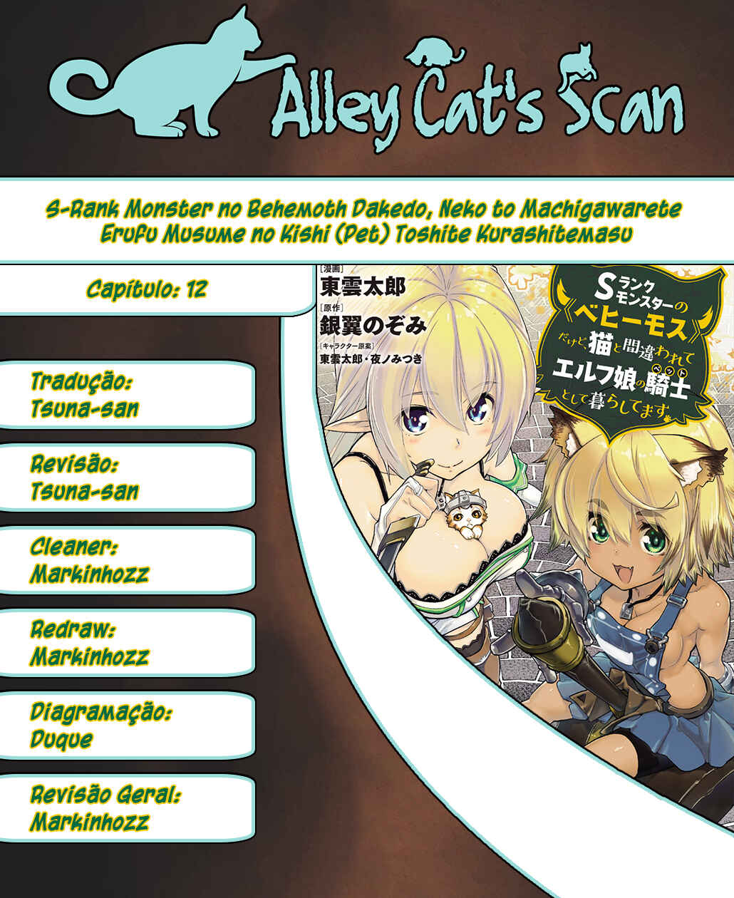 S-Rank Monster no "Behemoth" dakedo, Neko to Machigawarete Elf Musume no Pet to Shite Kurashitemasu Chapter 12 - Page 1