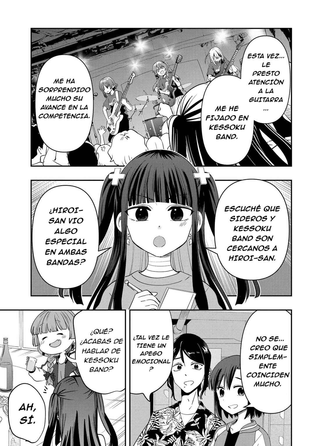 Bocchi the Rock! Gaiden: Hiroi Kikuri no Fukazake Nikki Chapter 32 - Page 14