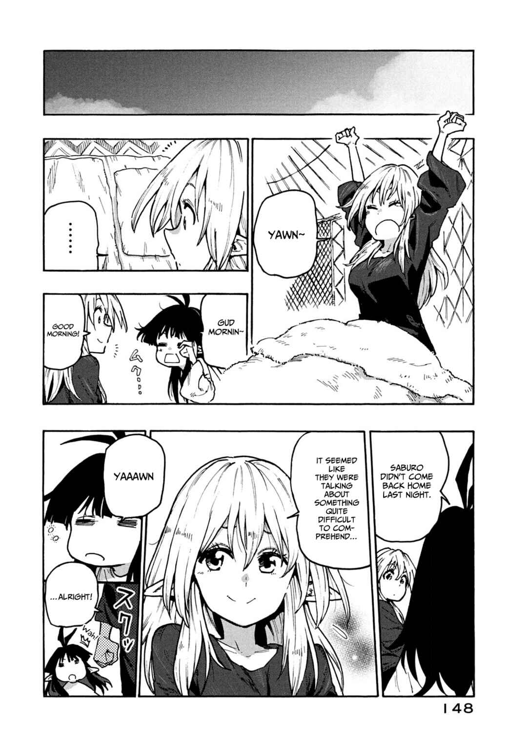 Mazumeshi Elf to Yuuboku gurashi Chapter 67 - Page 10