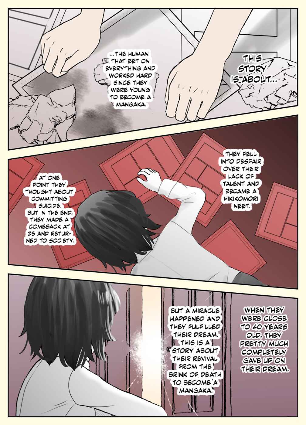 Essay Manga Matome ~30-nen Akiramezu ni Mangaka ni Natta Neet no Ohanashi~ Chapter 1 - Page 5