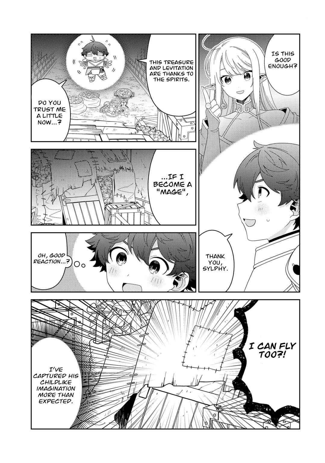 Seirei-tachi no Rakuen to Risou no Isekai Seikatsu Chapter 55 - Page 3
