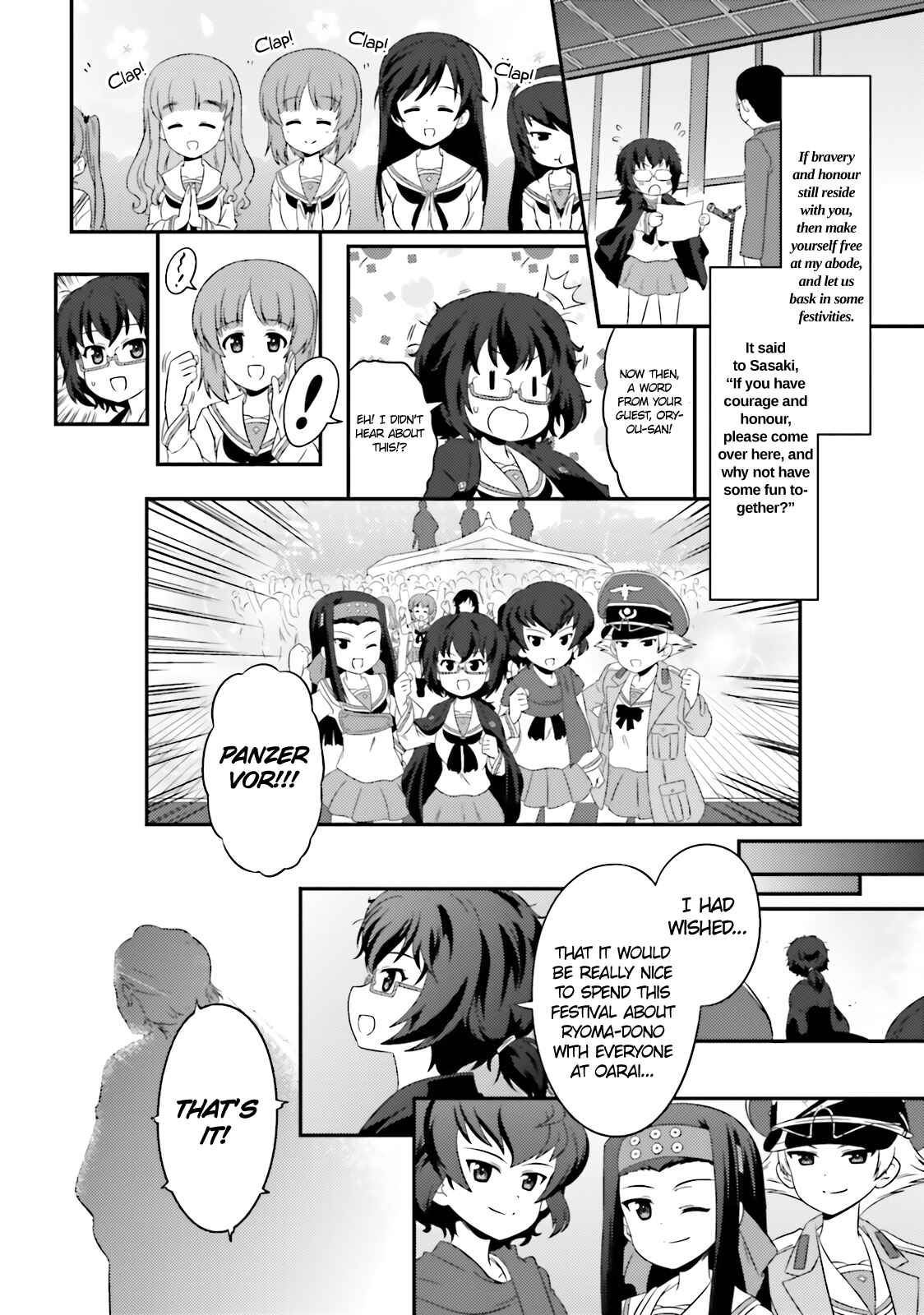 GIRLS und PANZER - Motto Love Love Sakusen desu! Chapter 62 - Page 28