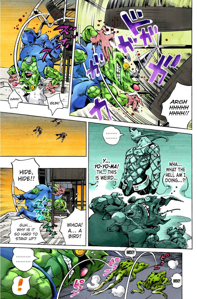JoJo no Kimyou na Bouken: Part 6 - Stone Ocean Color-ban Chapter 83 - Page 14