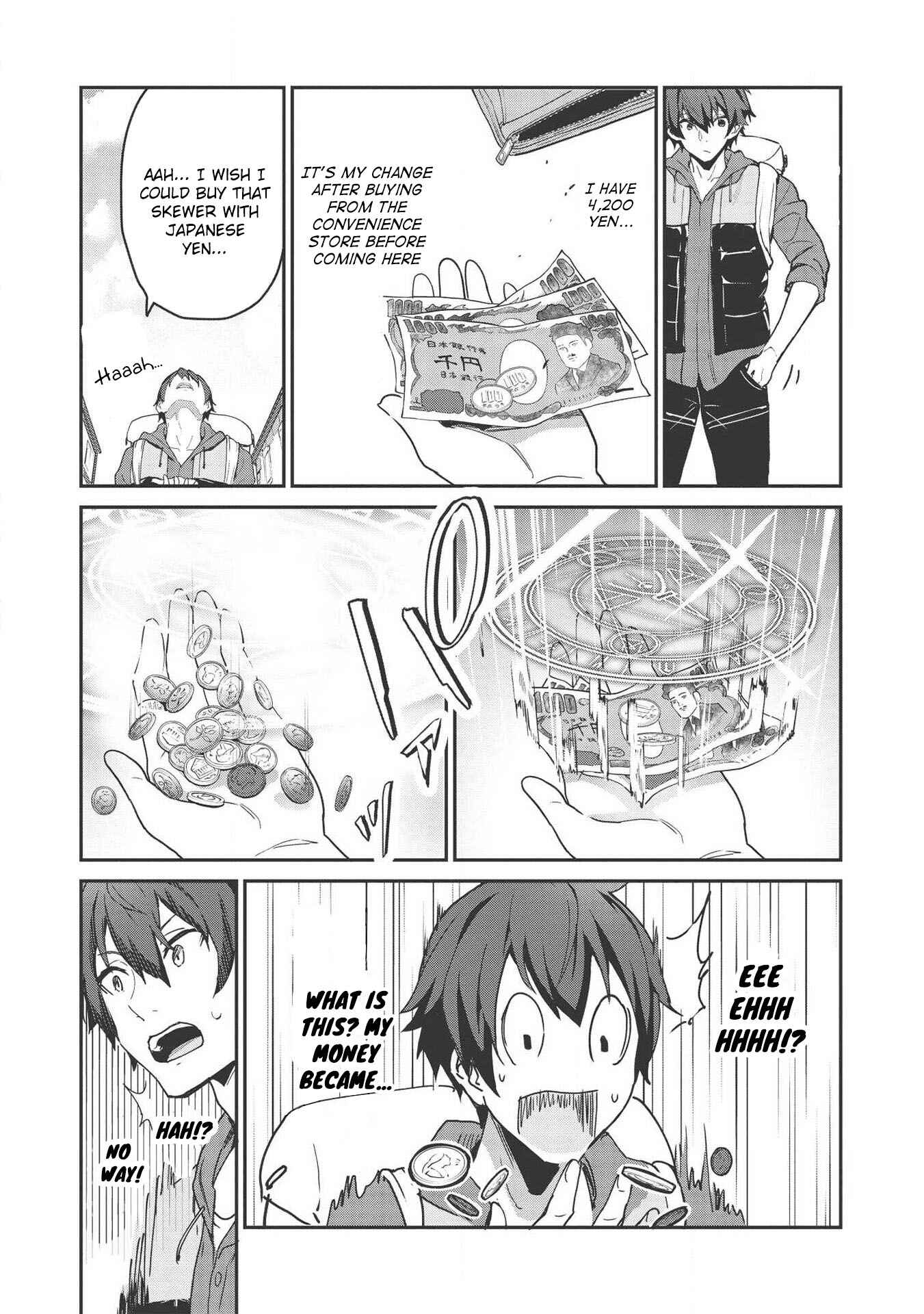 Itsudemo Jitaku ni Kaereru Ore wa, Isekai de Gyoushounin wo Hajimemashita Chapter 1 - Page 19