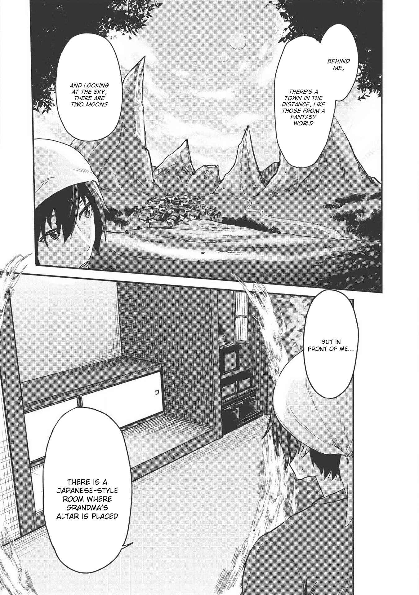 Itsudemo Jitaku ni Kaereru Ore wa, Isekai de Gyoushounin wo Hajimemashita Chapter 1 - Page 7