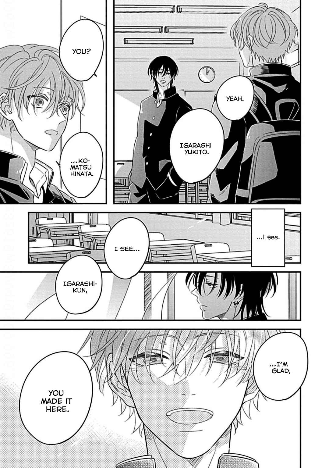 Kimi ni Furu Kotonoha wa Chapter 1 - Page 40