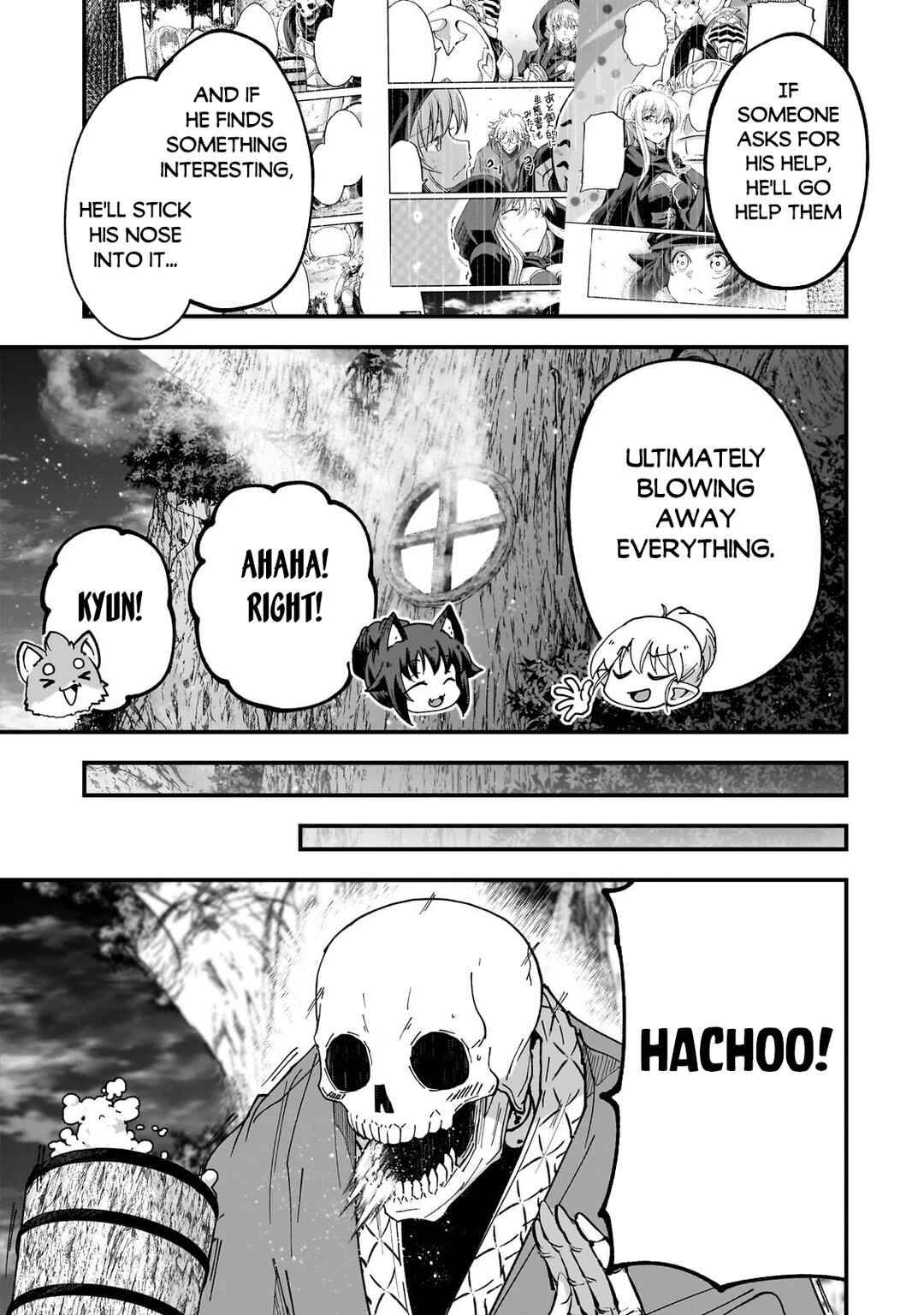 Gaikotsu Kishi-sama, Tadaima Isekai e Odekake-chuu Chapter 62.1 - Page 8