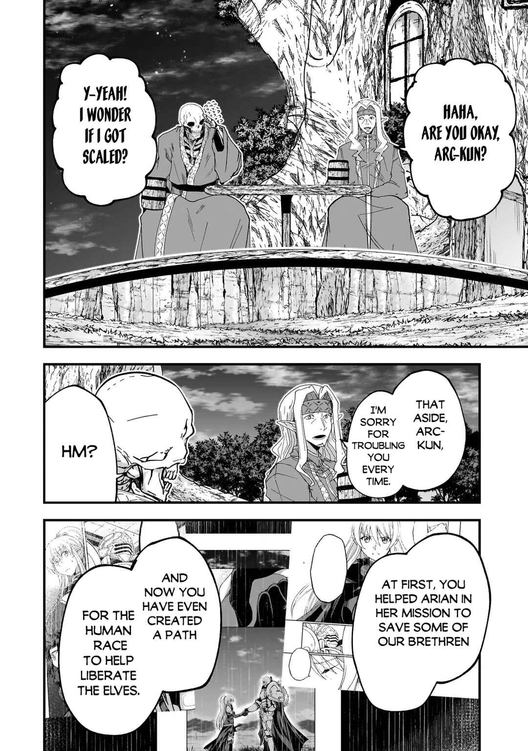 Gaikotsu Kishi-sama, Tadaima Isekai e Odekake-chuu Chapter 62.1 - Page 9
