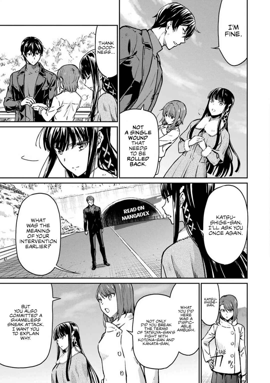 Mahouka Koukou no Rettousei - Yotsuba Keishou-hen Chapter 12 - Page 7