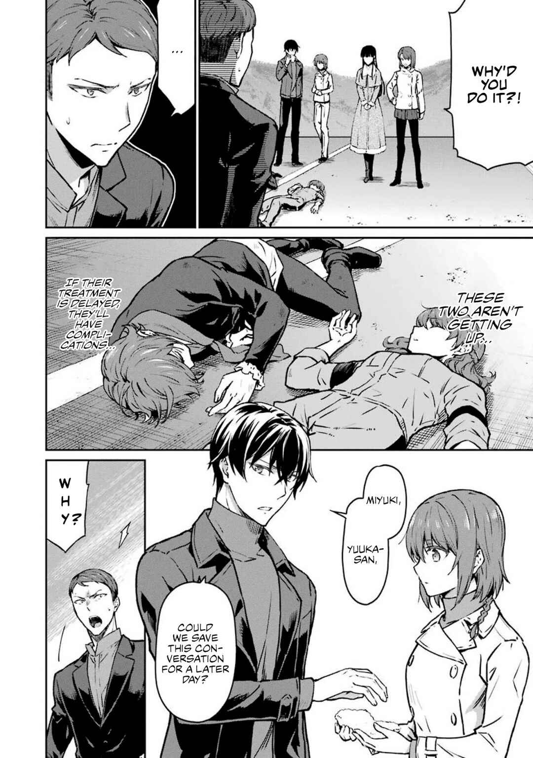 Mahouka Koukou no Rettousei - Yotsuba Keishou-hen Chapter 12 - Page 8